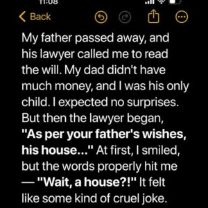 My Late Father Left Me a House, but the Woman Living There Revealed a Secret That Changed Everything — Story of the Day