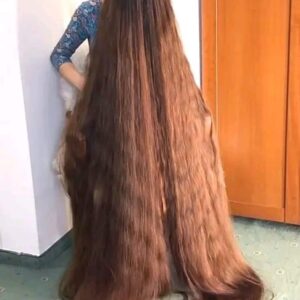 She hasn’t cut her hairs for 20years, even though her husband…