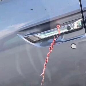 Seeing a Wire Tied Around a Car Door Handle: What It Could Mean