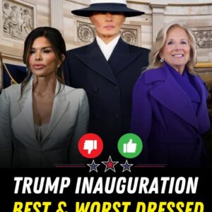 The Best and Worst Dressed at Trump’s Inauguration: a list of fashion hits & misses