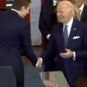 Fans beg to know what Barron Trump told Biden at inauguration