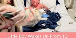 Little Boy Wakes Up From 16-Day Coma With Request Melting Internet’s Heart