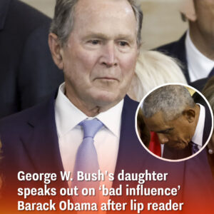 Daughter of George W Bush comments on Barack Obama,,