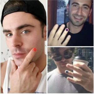 If You See A Man With A Painted Fingernail, Here’s What It Means