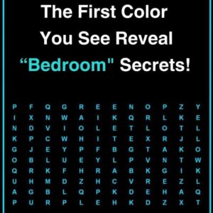 The First Color You See Reveal “Bedroom” Secrets!