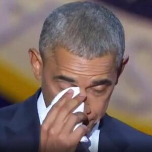 “Obama’s Emotional Moment: A Tearful Reflection on Leadership and Humanity”