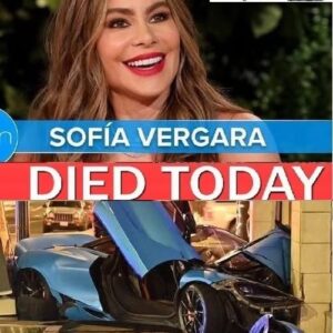 Very sad . 15 minutes ago in Texas, “America’s Got Talent” Sofia Vergara, she has been confirmed as…
