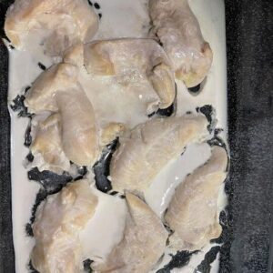 Reason you may see white goop coming out of your cooked chicken