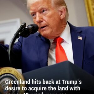 Greenland Slams Trump’s Land Grab Ambitions—A Savage 10-Word Response Says It All