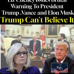 JUST IN !! Liz Cheney and President Trump,Vence Elon Musk
