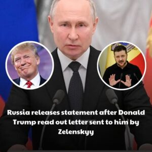 Russia releases statement after Donald Trump read out letter sent to him by Zelenskyy