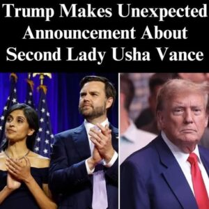 Trump Unveils Surprise Appointment About Second Lady Usha Vance