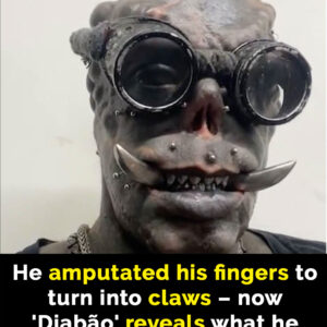 Meet the ‘Human Satan’ – how he looked before all the body modifications will leave you without words