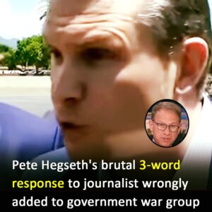 Pete Hegseth’s brutal response to journalist added to war plans group