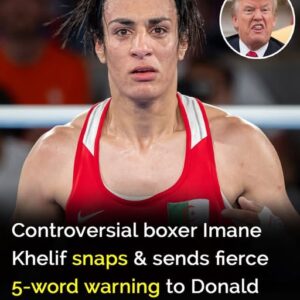 Controversial boxer Imane Khelif sends fierce warning to Donald Trump