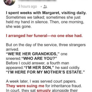 I gave an elderly woman a free taxi ride—weeks later, I found myself in an unexpected and intense court battle.