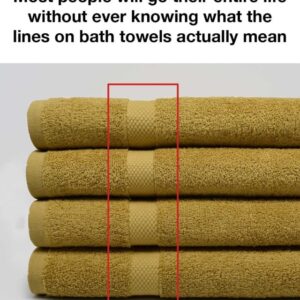 The real purpose of those mysterious lines on towels
