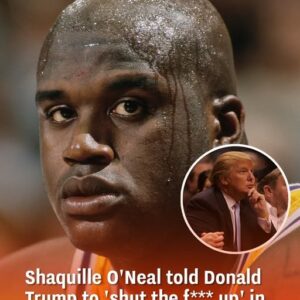 Shaquille O’Neal told Donald Trump to ‘shut the f*** up’ in ugly row over performance
