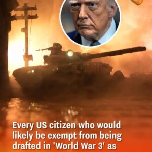 Every US citizen who would likely be exempt from being drafted in ‘World War 3’ as Trump issues new warning