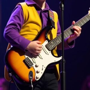 A young boy took the stage on and from the moment he started singing, the entire room fell silent.