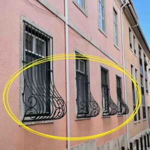 Here’s Why Some Window Grills Curves At The Bottom