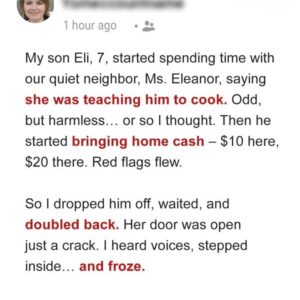 My Son Visited Our Neighbor Daily ‘To Cook’ – I Walked in One Day and Called the Police