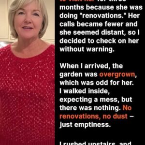 “Mom Told Me Not to Visit for 3 Months — I Discovered the Shocking Truth Behind Her ‘Renovations’”