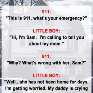 2/ Policeman Answers Call from Crying Kid Who Says His Mother Is Gone