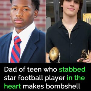 Dad of teen accused of stabbing star football player claims son wasn’t ’aggressor’