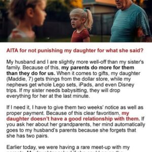 AITA for not punishing my daughter for what she said?