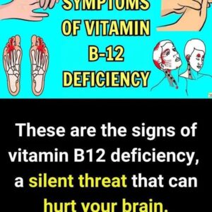 9 symptoms of vitamin B12 deficiency!