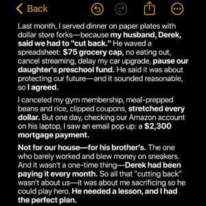 My Husband Gave Me a Budget for Groceries — Then I Found Out He Was Secretly Paying for His Brother’s Mortgage