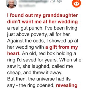 Girl Mocks Poor Grandma for Cheap Old Ring She Gifts Her, Throws It Away and It Opens — Story of the Day