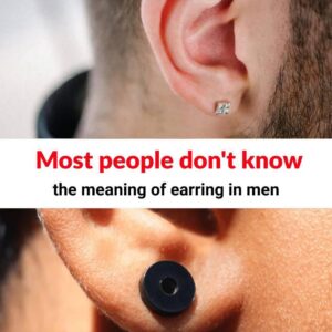 Most people don’t know the meaning of earring in…
