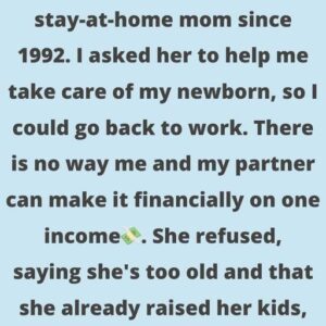 An Elderly Lady Put Her Cheeky Daughter in Her Place, Who Decided to Use Her