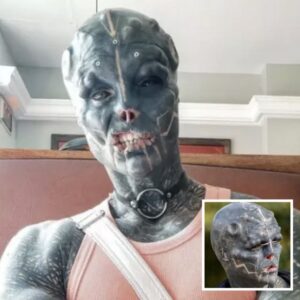 Tattooed “Black Alien” Can’t Find Job Due To His Looks, Here’s What He Looked Like Before
