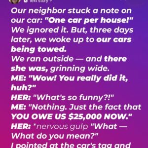 Our Meddling Neighbor Got Our Cars Towed from Our Own Driveway…