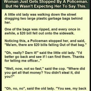 WOMAN GET STOPPED BY..