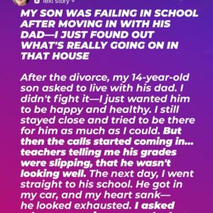My Son Is Failing School After Moving in with His