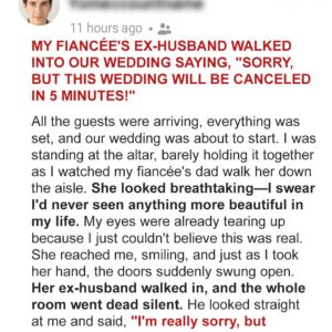 My Fiancée’s Ex-Husband Walked into Our