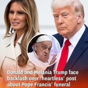 Donald and Melania Trump Slammed for ‘Insensitive’ Post Regarding Pope Francis’ Funeral