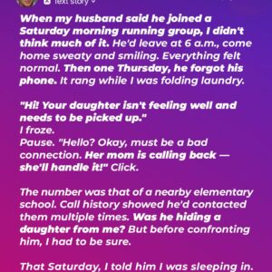 My Husband Said He Was Training for