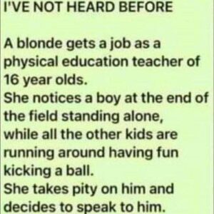 A Blonde Moment to Remember