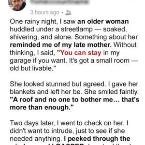 I Gave Shelter to a Homeless Woman in My