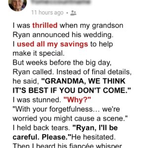 I Paid for My Grandson’s Wedding, but He