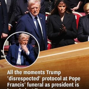 Trump’s Disrespectful Moments at Pope Francis’ Funeral Lead to ‘Disgrace’ Label