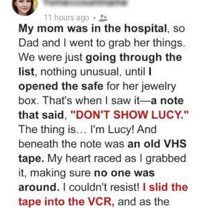 I Was Curious Why My Parents Kept an Old Videotape in the Safe until I Saw What Was on It — Story of the Day