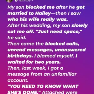 My Son Blocked Me After He Got Married—Then
