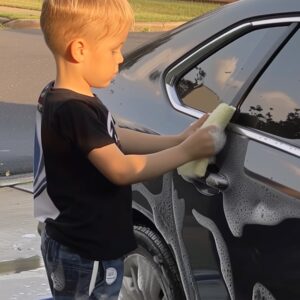 While Cleaning the Car, My Son Asked, ‘Why