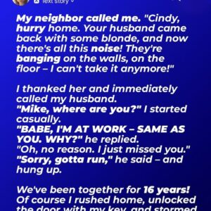 My Neighbor Called About Strange